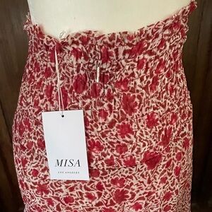 Misa Los Angeles X Revolve Damaris skirt NWT